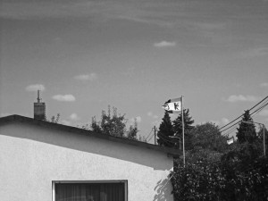 Flag of Berlin B&W